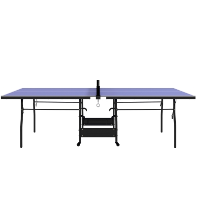 SPORTNOW Table Ping-Pong Pliable Taille Moyenne avec Filet 12mm