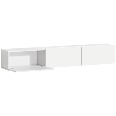 HOMCOM Mobile TV 180cm x 31,5cm x 29,8cm Bianco