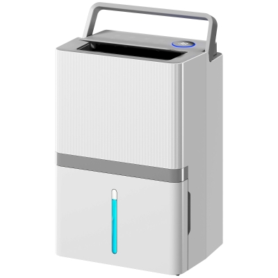 HOMCOM Déshumidificateur 35L 40-90m² Réservoir 5.5L Minuteur