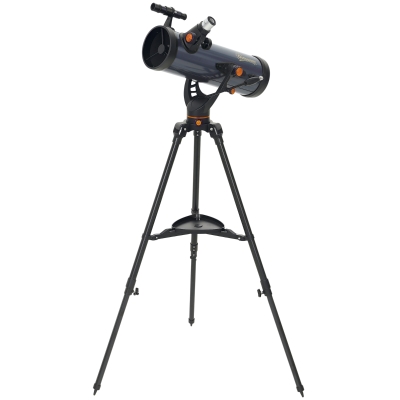 Outsunny Télescope Astronomique 114mm avec Trépied Réglable