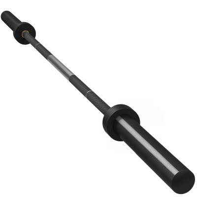 SPORTNOW Barre Olympique 180cm Acier 200kg Noir