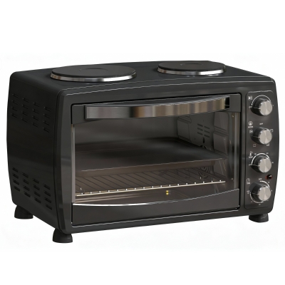 Toaster Oven 54W x 38.5D x 35.5Hcm Black