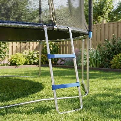 SPORTNOW Scala per trampolino 97 x 32 x 7 cm Blu