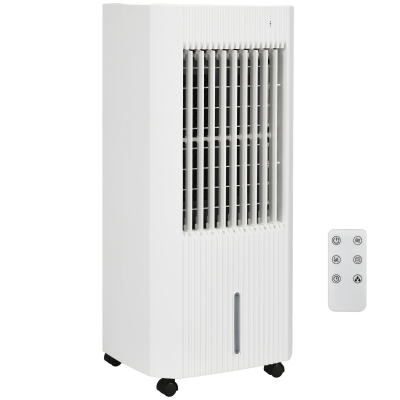 HOMCOM Refroidisseur Air 3en1 Télécommande Oscillation 3 Modes