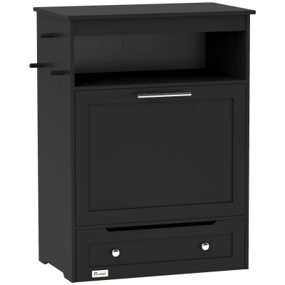 Pet feeder station 82H x 61L x 35.5Wcm Black