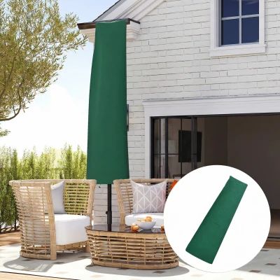 Outsunny Waterproof Cantilever Parasol Cover 240x48/70cm Black