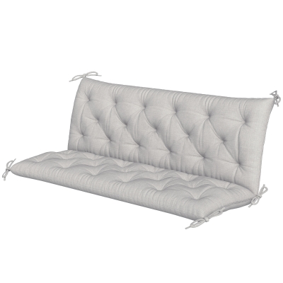 Outsunny Banc 3 Places 150cm Coussin Gris Clair Jardin