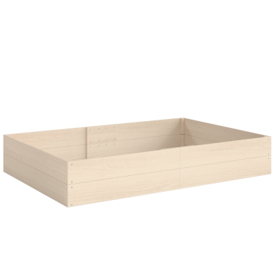 Outsunny Wooden Raised Garden Bed 620L Outdoor Planter Box