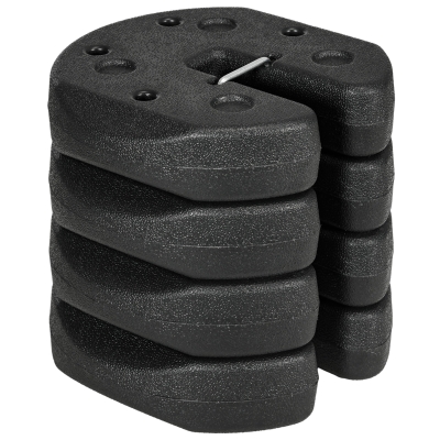 Outsunny Gazebo Weights Set of 4 with Pins & Belt