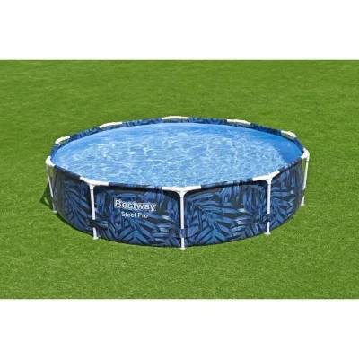 Piscine hors sol tubulaire BESTWAY - Steel Pro™ - 305 x 66 cm - Ronde