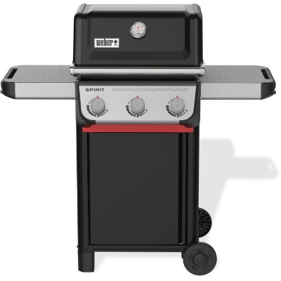 Barbecue a gaz - Weber - Spirit E-310 - 3 brûleurs en acier inoxydable - 7kW - Thermometre - Noir