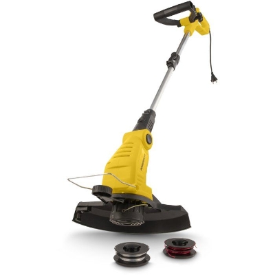 Coupe-bordure - POWERPLUS - 450 W - Ø 300 mm - Tete inclinable - Perche télescopique