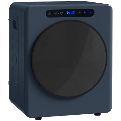 HOMCOM Compact Tumble Dryer 5kg 40-60℃ Blue