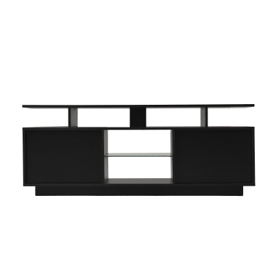Mobile TV LED a 5 ripiani Nero