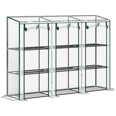 Greenhouse 215L x 46W x 151Hcm Clear