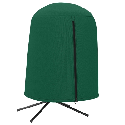 Outsunny Hanging Egg Chair Cover Green 190xΦ128cm