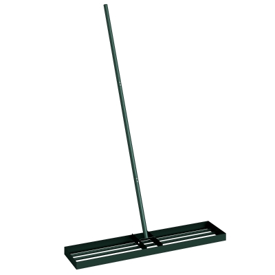 Outsunny Lawn Levelling Rake with Handle 113x26cm