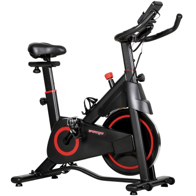 SPORTNOW Stationary Exercise Bike with LCD Display