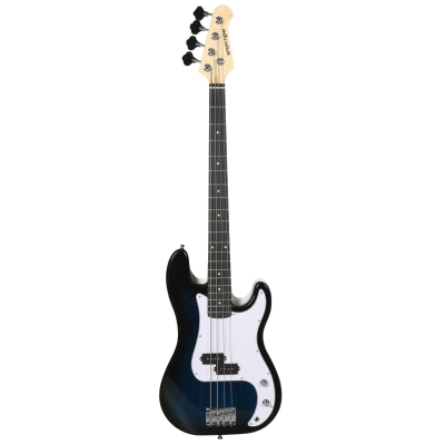 SPORTNOW Full-Size Electric Bass Guitar 4-String Black