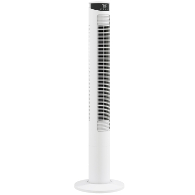 HOMCOM Tower Fan WiFi Control 116cm White