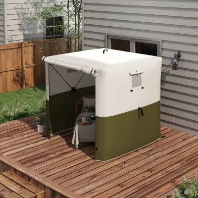 Outsunny 2 x 2m Pop-Up Gazebo, with Accessories - Green