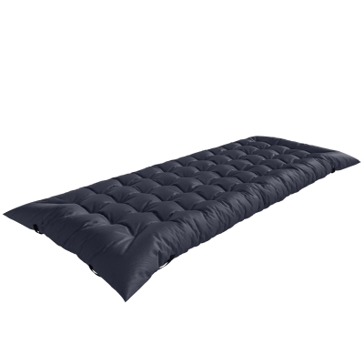 Outsunny Tapis Camping Pliable Portable Gris Foncé Antidérapant