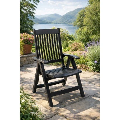 Lot de 2 fauteuils de jardin - GROSFILLEX - DR Iruba - Anthracite - Résine