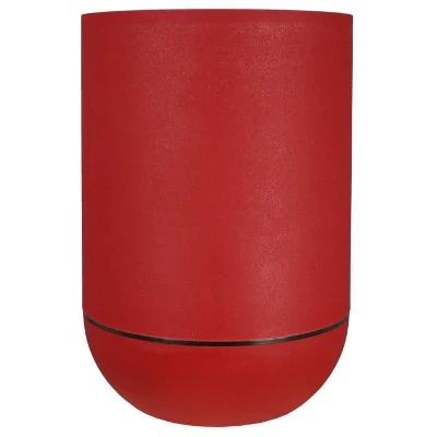 Bac a fleurs - RIVIERA - GRANIT TULIPE - Plastique - D50 x H71 cm - Rouge