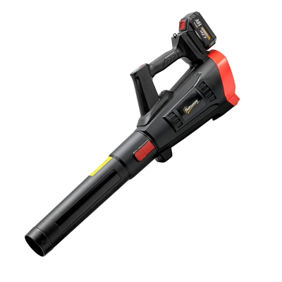 Outsunny Suflător cu Baterie 18V, Suflător de Frunze cu 2 Baterii 4Ah, Motor Brushless 600W, 3 Trepte Viteză 149 km/h, Turbo Boost, 2 Țevi, Încărcător, pentru Grădină Frunze Zăpadă Praful