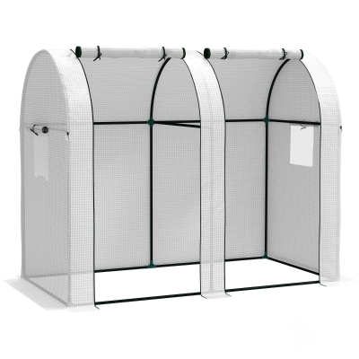 Greenhouse 185W x 94D x 150Hcm White