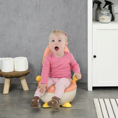 ZONEKIZ Vasino Bimbi 6 Mesi-3 Anni con Vaschetta Rimovibile Rosa