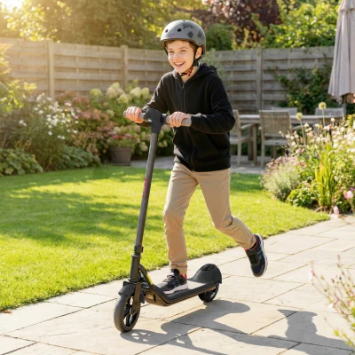 SPORTNOW Electric Scooter with LED Display Green