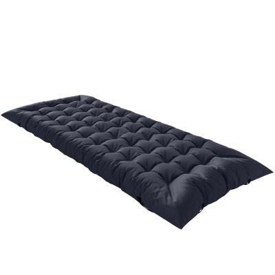 Outsunny Colchão Cama de Campismo Dobrável com Correias Antiderrapante Espessura 8 cm Cinza Escuro