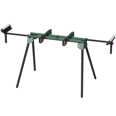 HOMCOM Support Scie Onglets Universel Pliable 150kg Vert