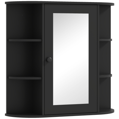 Dulapior Baie cu Oglinda – 66×17×63 cm, Alb