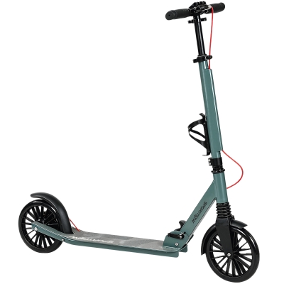 SPORTNOW Trottinette Pliable Adulte Hauteur Réglable Argent