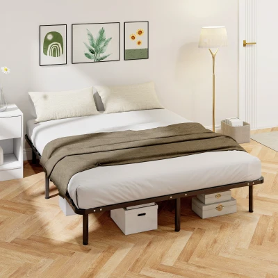 Cadrul de Pat cu 28 de Lamele și Spațiu Inferior 190x160x31cm