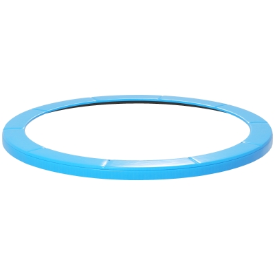 HOMCOM 12ft Trampoline Safety Pad Foam Padding Light Blue