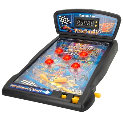 Pinball de Mesa con Marcador Digital, Luz y Sonido, 54,5x8x26,5 Cm, Multicolor