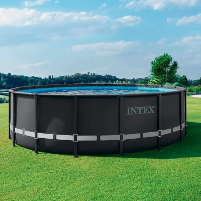 Piscina Desmontable Redonda Ultra XTR con Depuradora 7.900 L/h, 549x549x132 Cm, Azul