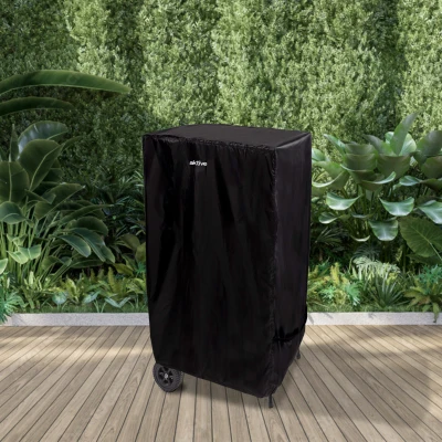 Funda para Barbacoa Impermeable Aktive, 74x64x109 Cm, Negro