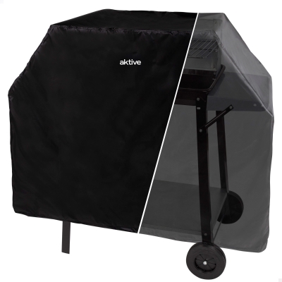 Funda para Barbacoa Impermeable, 142x60x120 Cm, Negro