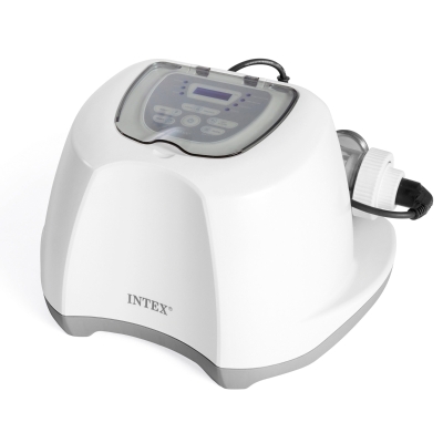 Clorador Salino Intex Krystal Clear E.C.O. 7 G/h QS700 Plus, 43x35x30 Cm, Blanco