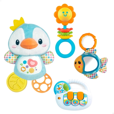 Set Accesorios Winfun para Bebé Multisensorial con Luz y Sonido, 40x6x31 Cm, Multicolor