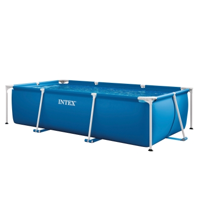 Piscina Desmontable Estructura Metálica Small Frame, 300x200x75 Cm, Azul