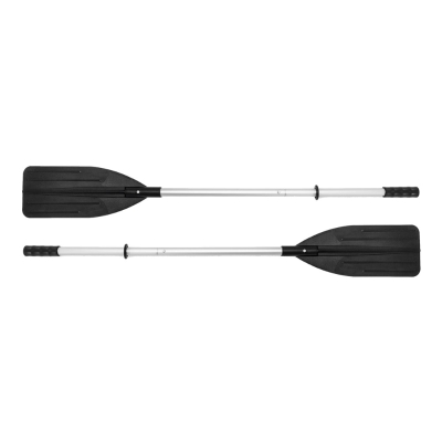 Set de 2 Remos Desmontables de Aluminio, 137 Cm, Gris