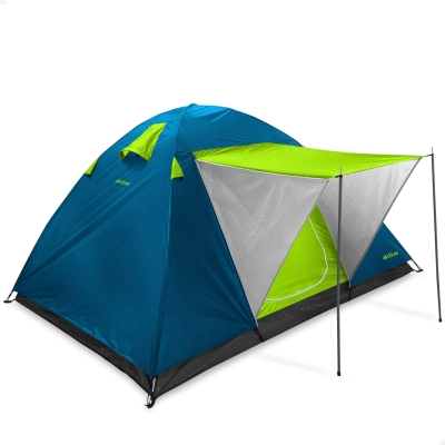 Tienda de Campaña Iglú Aktive Doble Techo y Mosquitera, 240x210x130 Cm, Multicolor