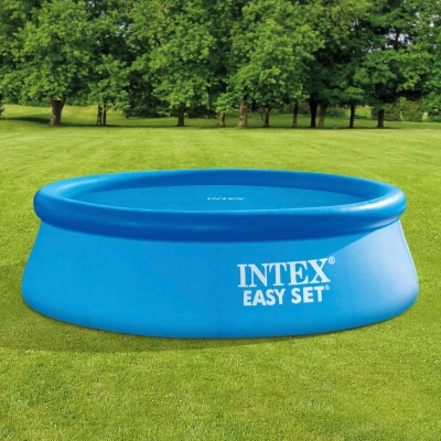 Cobertor Solar Intex para Piscina 448 Cm, Reduce Evaporación Hasta 95%, Azul