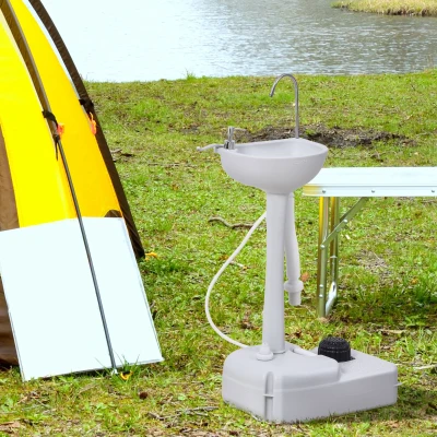 Chiuveta Camping Portabila – 17 L Apa, 3.5 L