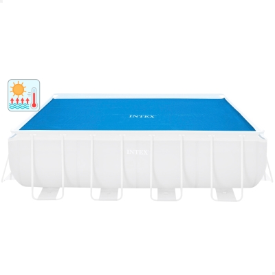 Cobertor Solar Intex para Piscinas Rectangulares, 476x234 Cm, Azul